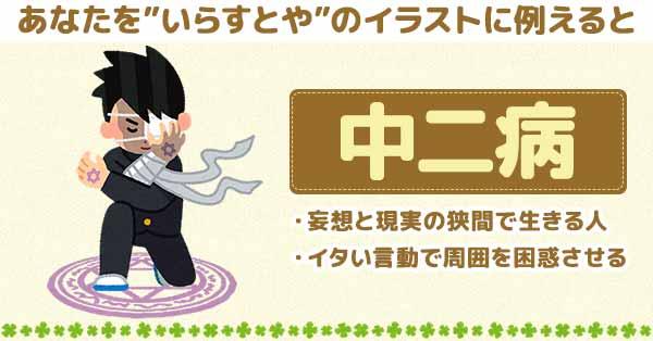 中二病のイラスト